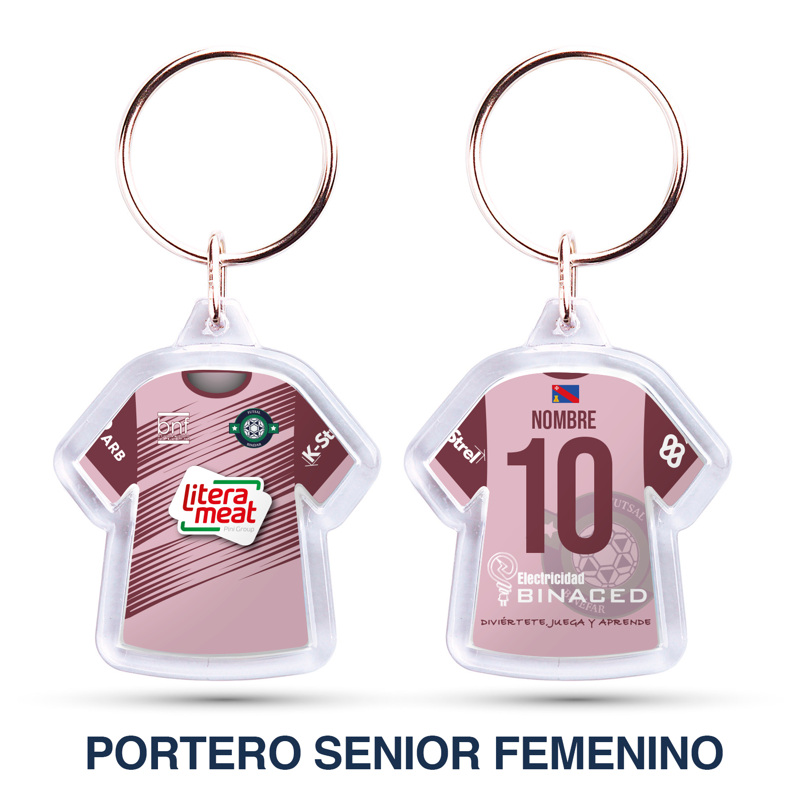 Camiseta PORTERO SENIOR FEMENINO Futsal Binéfar