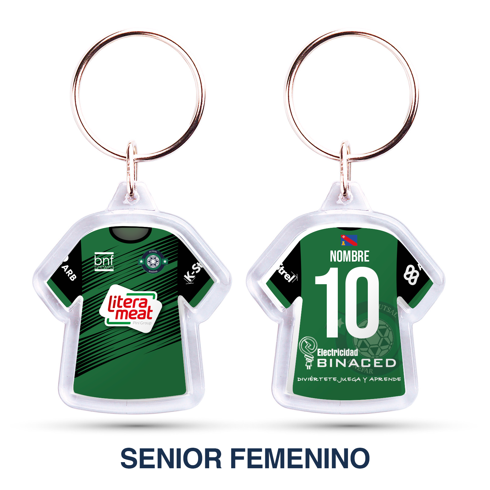 Camiseta SENIOR FEMENINO Futsal Binéfar